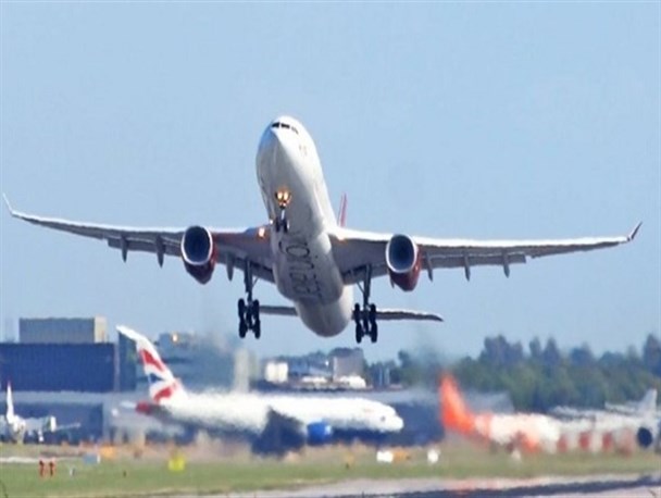 اولین هواپیمای خط هوایی بوشهر به دبی پرواز کرد