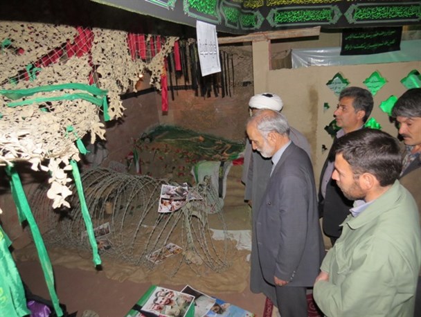 بازدید نمایندگان مردم منطقه قهاوند در مجلس شورای اسلامی از نمایشگاه یاس کبود روستای عبدالرحیم