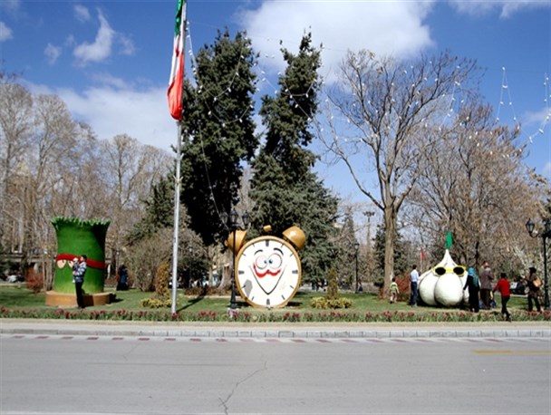 شهرداری همدان در نوروز 94 سنگ تمام گذاشت+تصاویر