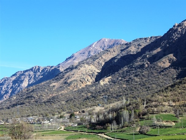 روستای گنجه ای نگین سبز زاگرس جنوبی+تصاویر