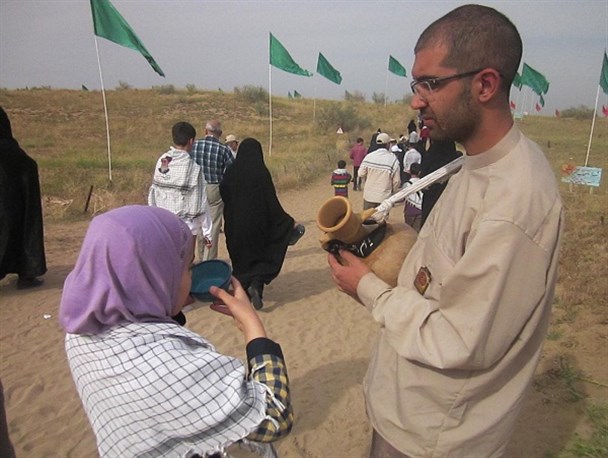گزارش تصویری از سفر نوروزی بسیجیان کوثری به کربلای ایران