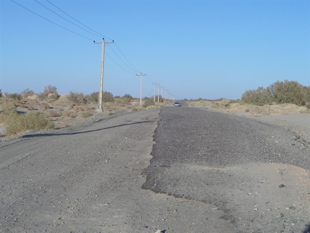وضعیت نامناسب راه روستای دهرضا/تصاویر