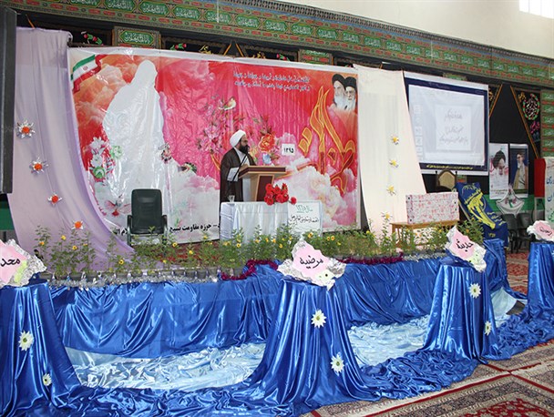 جشن میلاد کوثر در شهرستان‌ خلیل آباد برگزار شد+تصاویر