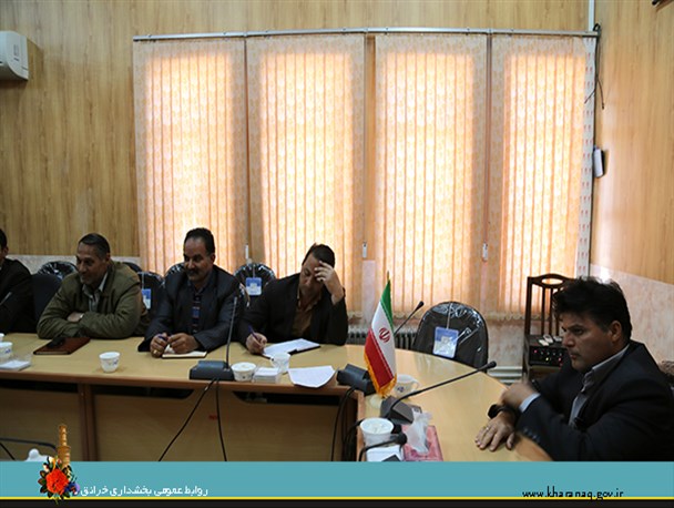 مشکلات آب روستایی بخش خرانق اردکان بررسی شد