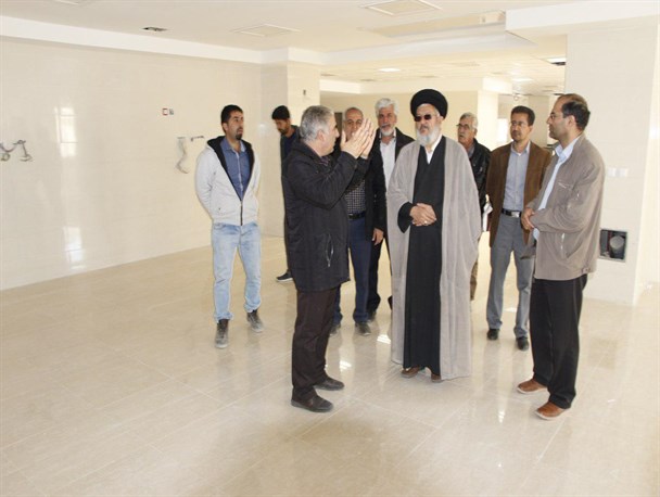 بازدید امام جمعه آباده از بیمارستان فوق تخصصی قلب و عروق شمال فارس