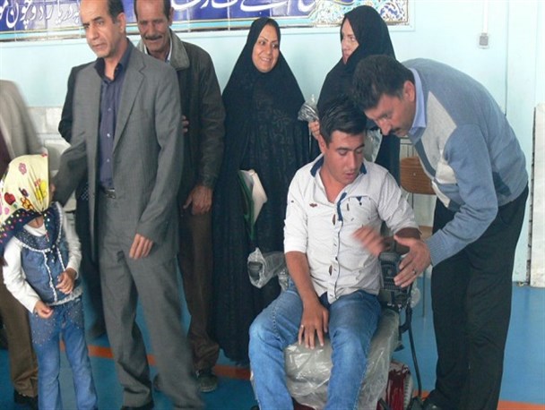 ورزشکار معلول آباده طشکی به آرزویش رسید