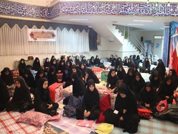 شرکت ۵۰۰ نفر از دانشجویان گناباد در اعتکاف دانشجویی