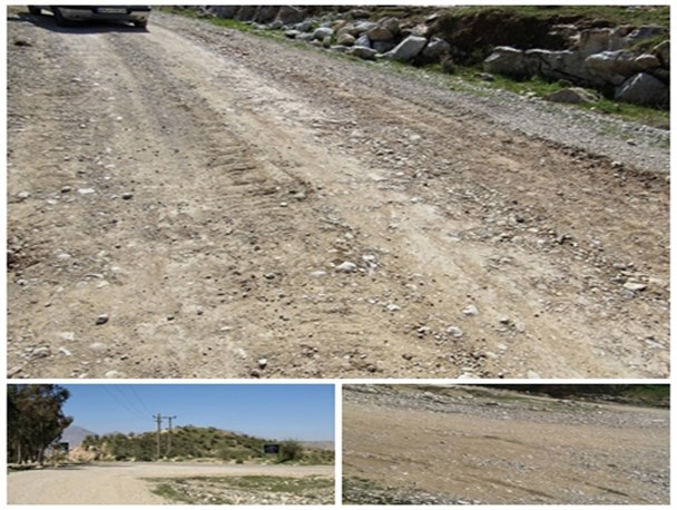 گلایه مردم روستای کتج از مسئولان لنده ای/ راهی که چهاربار زیرسازی شد و رنگ آسفالت به خود ندید+تصاویر