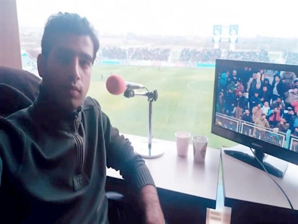 اقدام ارزشمند گزارشگر شبکه سهند به‌خاطر طرفداران روشندل تراکتور