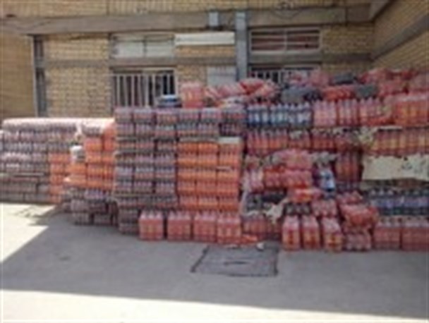 کشف بیش از ۴۰ هزار بطری نوشابه تاریخ مصرف گذشته در نیشابور
