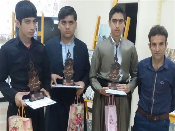 راهیابی سه دانش آموز شهرستان جوانرود به مرحله کشوری مقاله نویسی