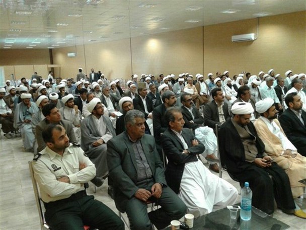 گزارش تصویری از گردهمایی علماء تشیع و تسنن زهک در همایش پیامبر رحمت(ص)