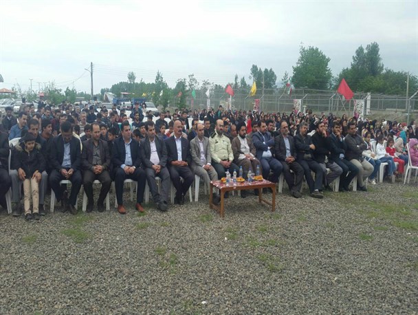 برگزاری جشن مبعث در شهر چوپر تالش