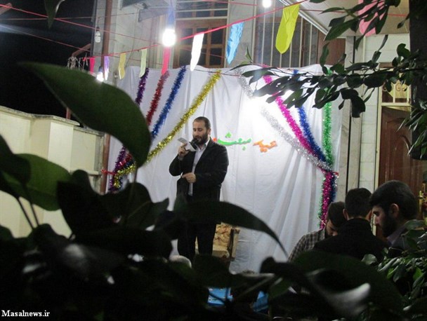 گزارش تصویری از جشن عید مبعث در محله‌ی سنگ بست ماسال