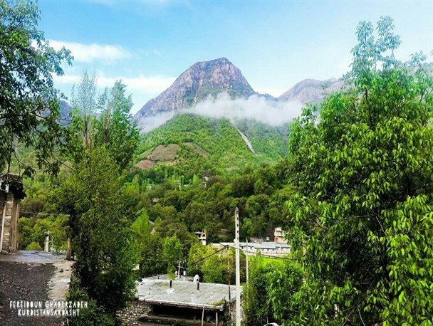 تصاویری باور نکردنی از طبیعت روستایی سردشت