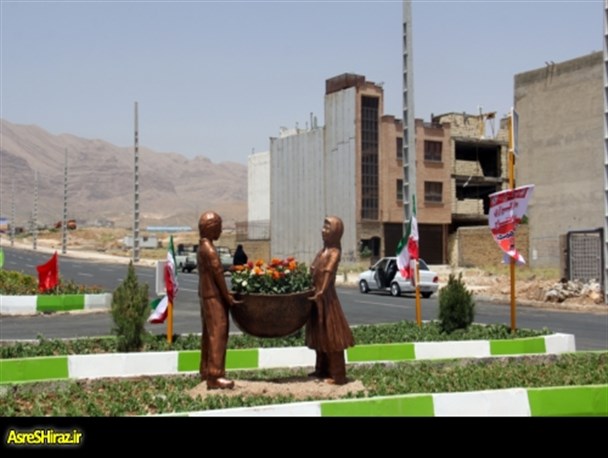راه دسترسی جدید به شهرک گلستان شیراز/ تصاویر