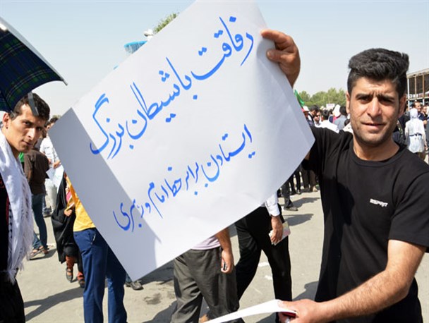 عاشقان روح‌الله در قاب دوربین راه مبین+تصاویر
