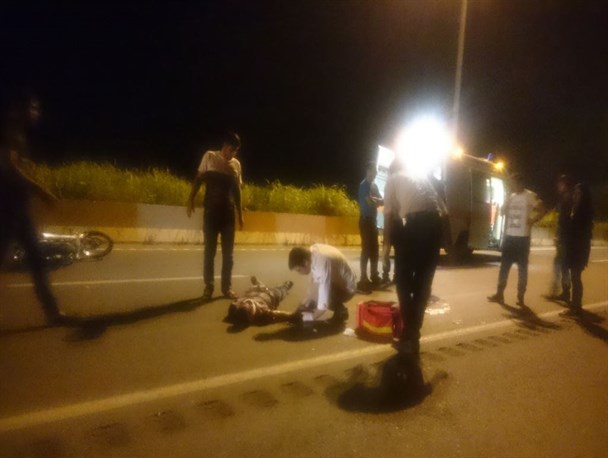 جوان 18 ساله براثر تصادف به کما رفت+تصاویر