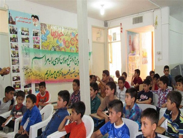 افتتاح پایگاه تابستانی کانون شهید فهمیده بادرود/ تصاویر