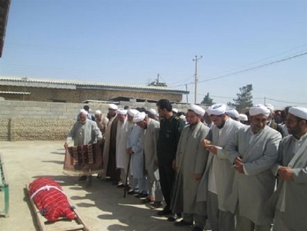 مادر شهید حاجیلی دوجی به فرزندش پیوست + تصاویر