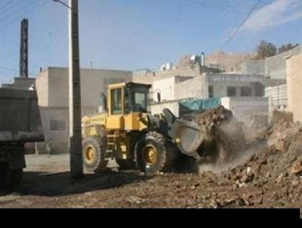 حکم تخریب 2 خانه باغ غیرمجاز در اراضی کشاورزی بانه اجرا شد