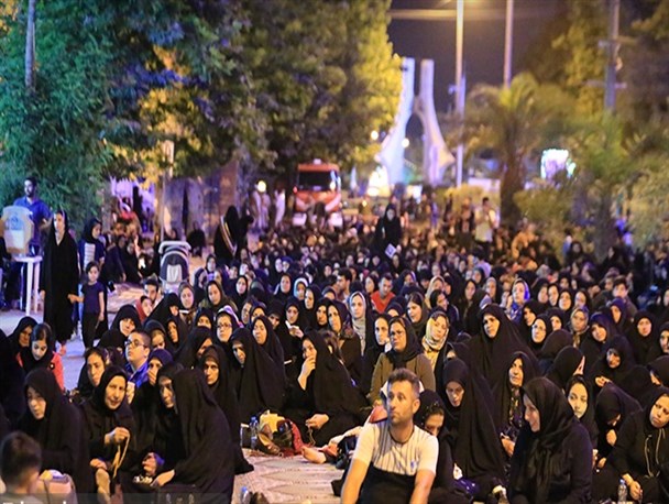 احیای شب ۲۱رمضان در حسینیه عاشقان کربلا ساری
