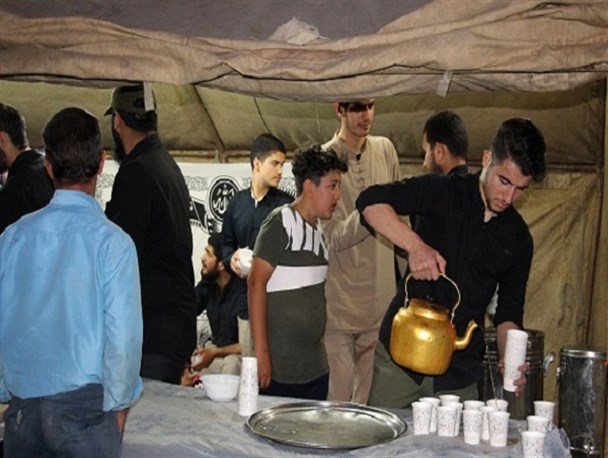 ایستگاه افطاری ساده در شهرستان نور