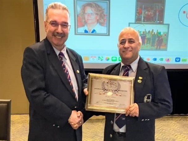 فرشید سلطانی عضو تالار مشاهیر فدراسیون جهانی پاورلیفتینگ شد