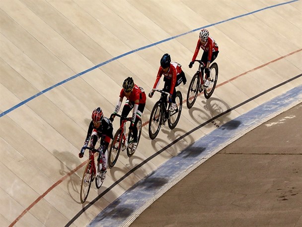 ترکیب دوچرخه‌سواری ایران در مسابقات پیست قهرمانی آسیا