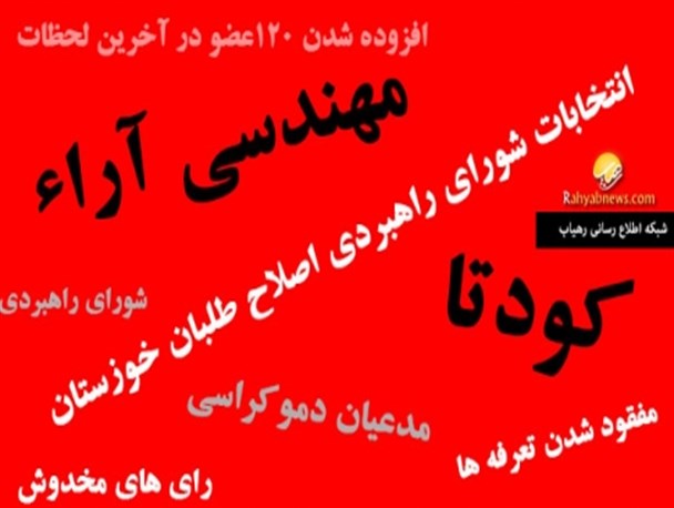 مهندسی آراء در انتخابات چندصد نفره توسط مدعیان دموکراسی