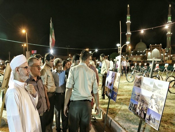 برگزاری نمایشگاه خیابانی عکس موسسه حافظان طبیعت جهانگیریه در بستک+تصاویر