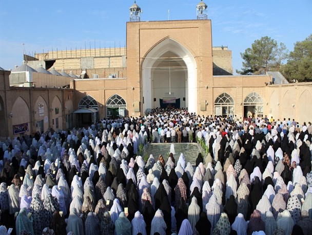 اقامه نماز وحدت آفرین عید فطر در خلیل آباد/ تجلی عبودیت در اولین روز شوال