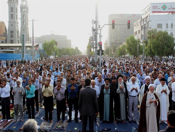 اقامه نماز عید سعید فطر در هرمزگان+ تصاویر