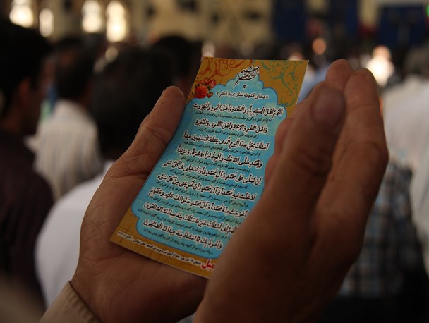 شکوه نماز عید فطر در شهربابک از نگاه دوربین