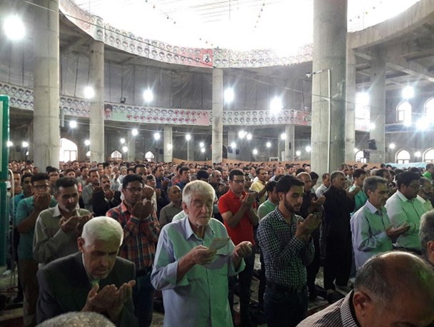 نماز عید فطر در نظرآباد برگزار شد+تصاویر