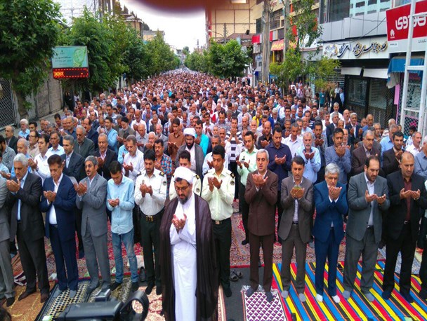 نماز عید سعید فطر در تالش برگزارشد / تصاویر