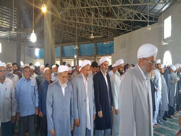 گزارش تصویری از نماز عید فطر در شهر فراغی