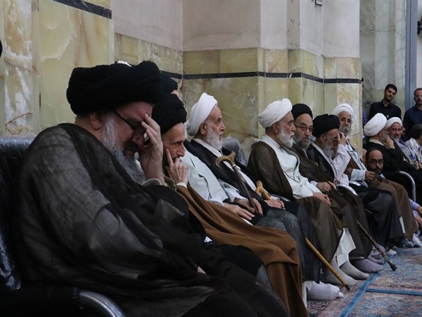 پنجاه و هشتمین سالگرد ارتحال آیت الله بروجردی در قم برگزار شد  +تصاویر