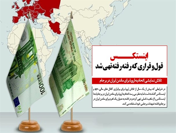 اینستکس؛ قول و قراری که رفته رفته تهی شد!/ تلاش نمایشی اتحادیه اروپا برای ماندن ایران در برجام