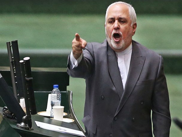 لبخند ظریف برای آمریکا و مواضع طلبکارانه‌اش برای مجلس است!