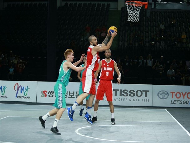 بسکتبال سه نفره کاپ آسیا| پیروزی تیم ملی ایران مقابل کویت
