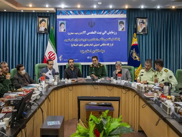 اجرای اولین مرحله رزمایش الی بیت‌المقدس ۱۲ در استان یزد