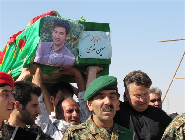 پیکر شهید افغان مدافع حرم تشییع و به خاک سپرده شد