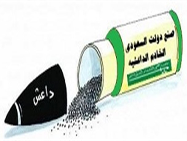 خدمت جدید رژیم کودک کش سعودی به تروریستهای داعشی+کاریکاتور