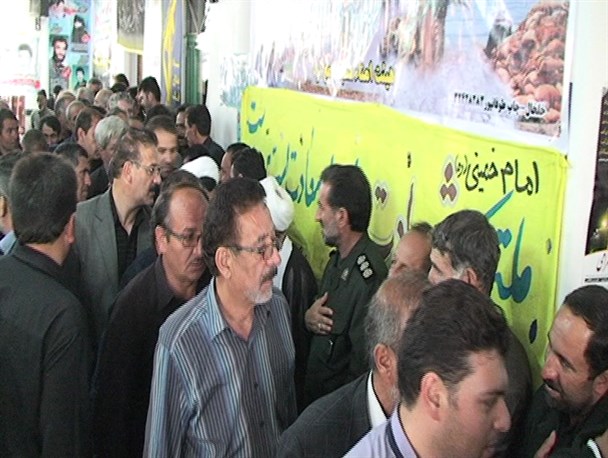 مراسم سومین روز شهادت "فرید کاویانی" در خلخال برگزار شد
