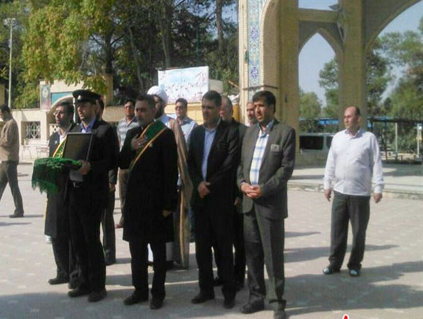 خادمان حرم حضرت معصومه (س) مهمان سیرجانی ها شدند/عکس