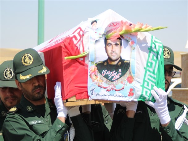 پیکر شهید ناصر سروری در پلدشت تشییع شد