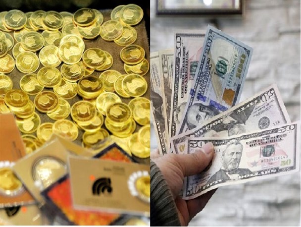 کاهش ۲۰۹ هزار تومانی قیمت سکه؛ دلار ۳۳ تومان گران‌تر شد+ قیمت‌ها