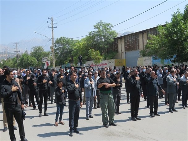 یاسوج غرق در ماتم و عزای شهدای دشت کربلا در روز تاسوعای حسینی