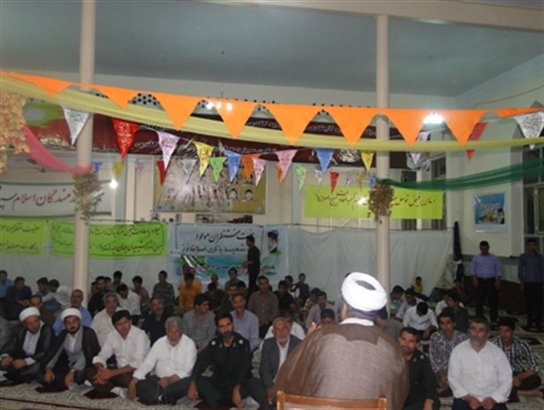 جشن میلاد امام رضا(ع) در اصلاندوز برگزار شد